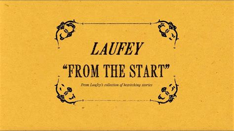 laufey from the start lyrics chords